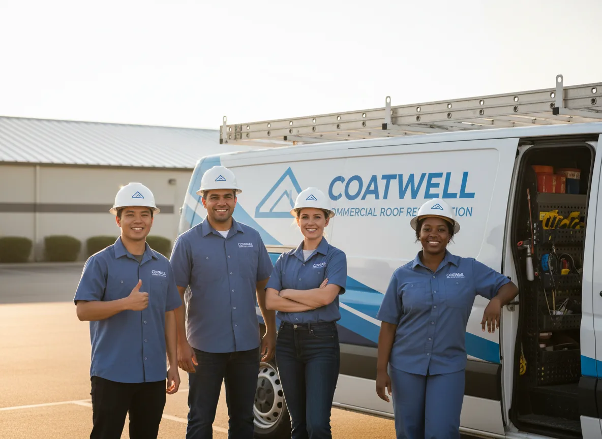 Commercial roof coating company in Murdock, KS